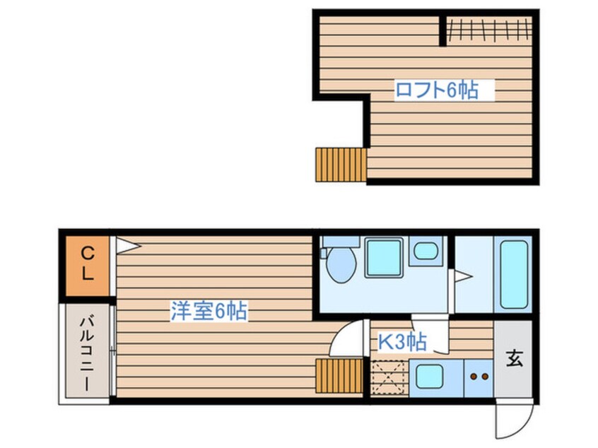 間取図 OGGI長町