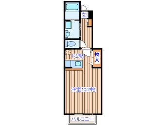 間取図 ＨＩＬＴＯＮ９１０　Ｃ