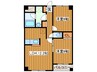 フレンディオ30 2LDKの間取り