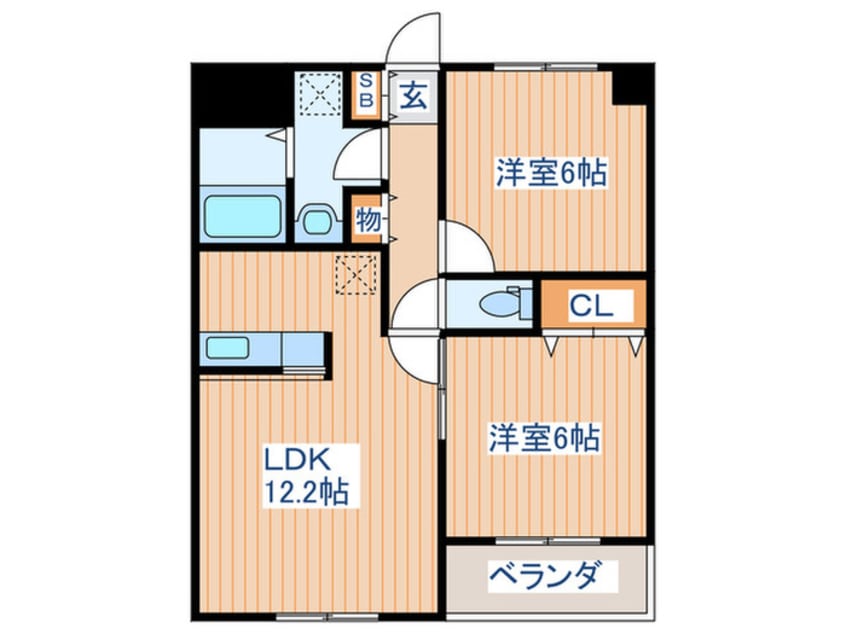 間取図 フレンディオ30