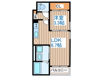 間取図 REGALEST小田原