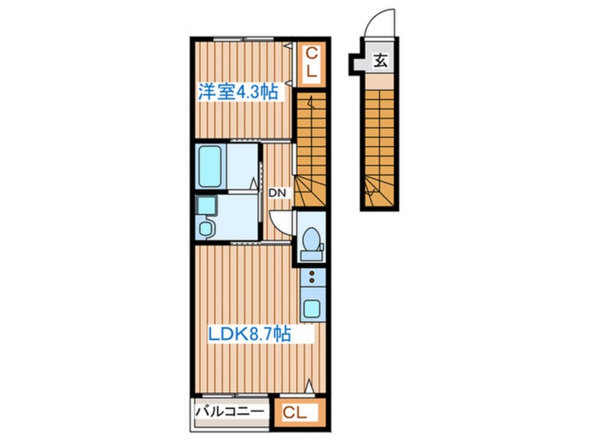 間取図 GRAND SOLEIL 上余田Ⅱ