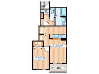 間取図 グレ－スガーデンⅢ