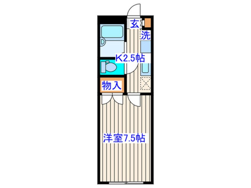 間取図 ウィンミルNo.6