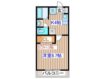 間取図 ノ－ブルカ－サ川平２