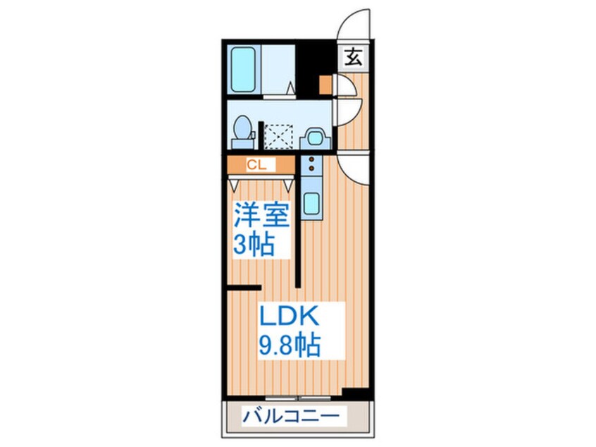 間取図 MARUSHO国府多賀城