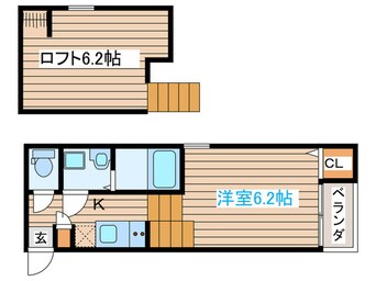 間取図 ファシーレ東仙台