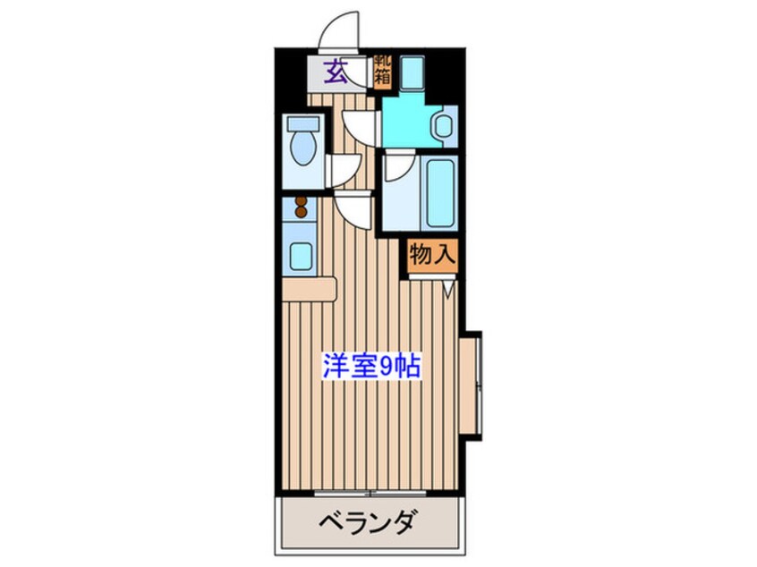 間取図 ラポール勾当台