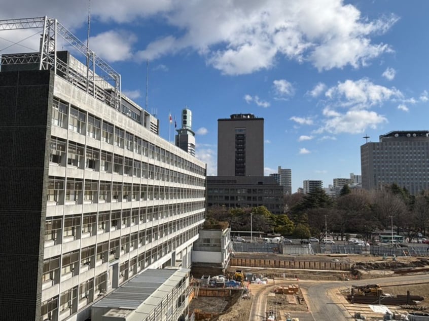 室内からの展望 ラポール勾当台