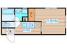 Laurel新寺 1Kの間取り