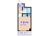 朝日プラザ一番町(604) 1Rの間取り