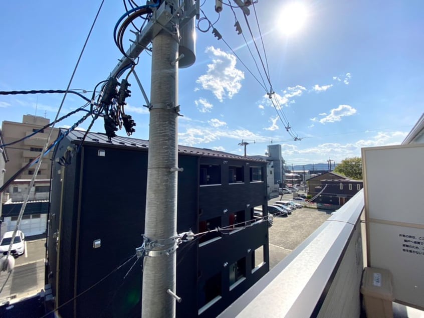 室内からの展望 プラッツ南仙台Ⅰ