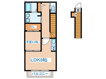 間取図 セレネⅡ