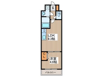 間取図 BLESSED　LIFE上杉