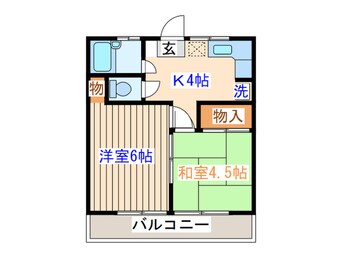 間取図 ファミールあいりん