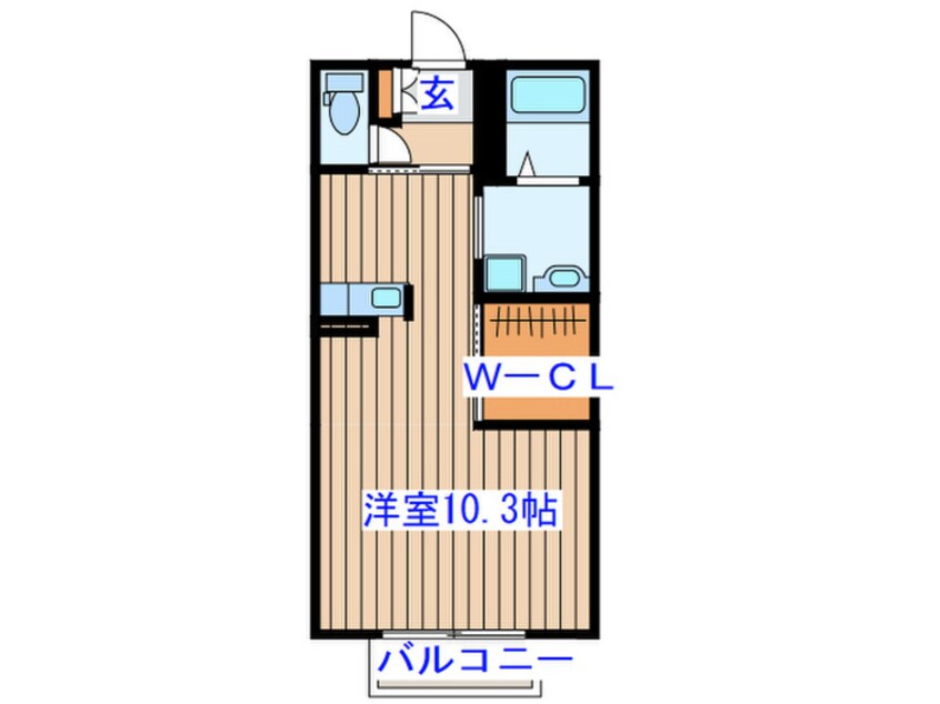 間取図 シャーメゾンフーケ