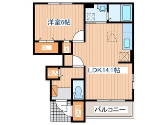 間取図 ホーク　メゾンB