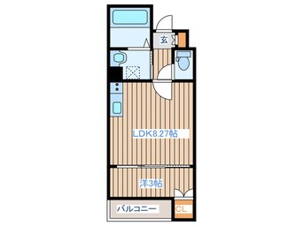 間取図 メゾンエスポワール三百人町