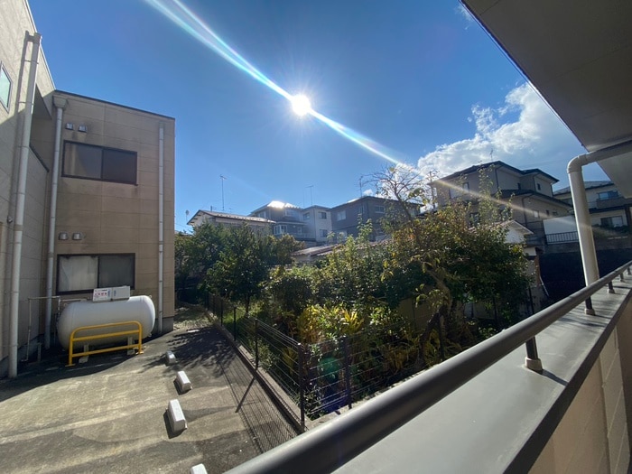 室内からの展望 ステージ遊