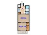 平和マンション上杉 2Kの間取り