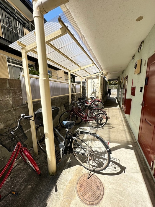 駐輪場 平和マンション上杉