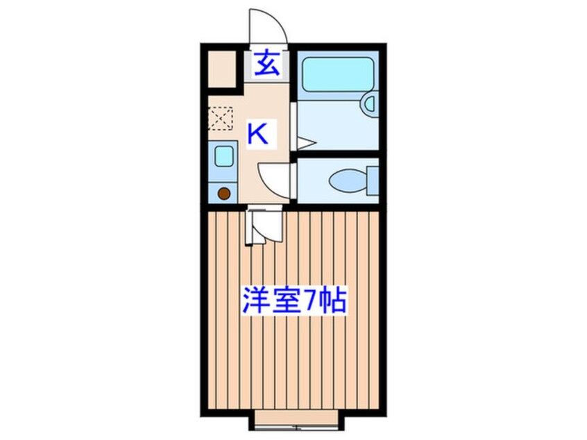 間取図 ＢｅｌｌＣｉｔｙイズミ