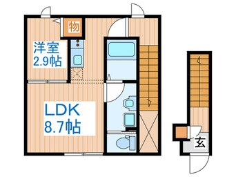 間取図 アイ・ウィステリア本塩竃