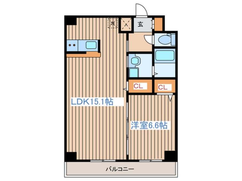 間取図 CircleIII長町