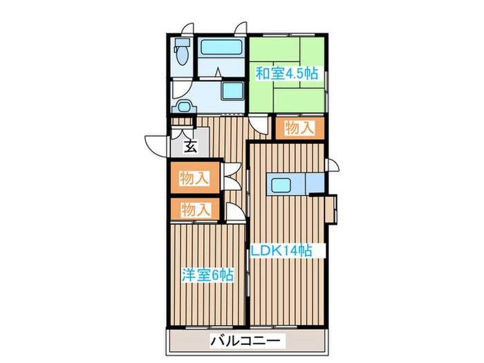 間取り図 サン・メゾン八乙女