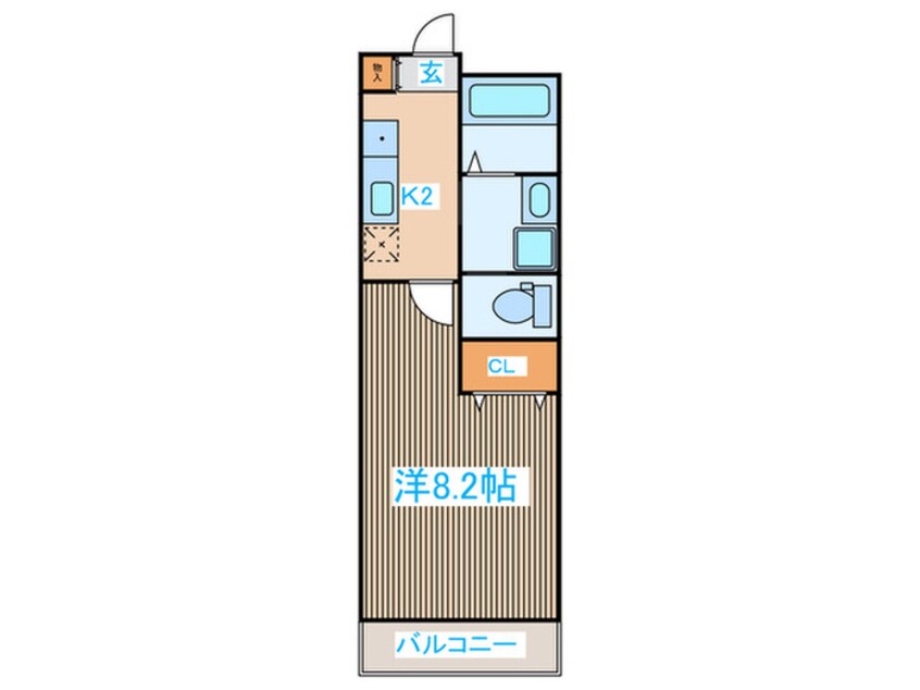 間取図 アリュール愛宕橋