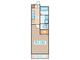 間取図 アリュール愛宕橋