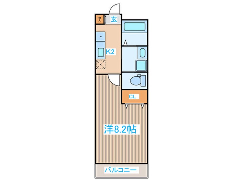 間取図 アリュール愛宕橋