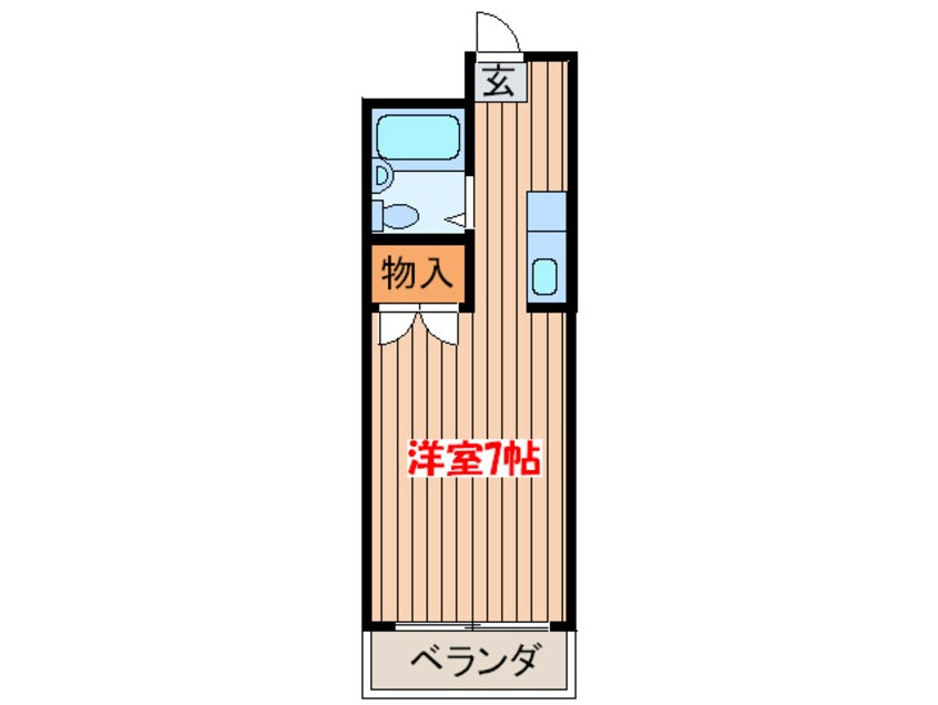 間取図 サンシャインプラザ共立