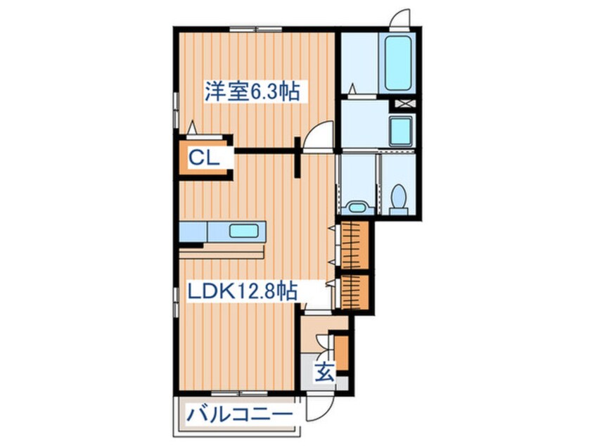 間取図 グレ－スガ－デンⅠ