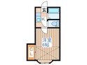 ホワイトキャッスル２１番館の間取図
