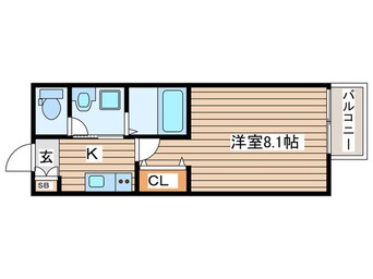 間取図 パークフォレスト東照宮