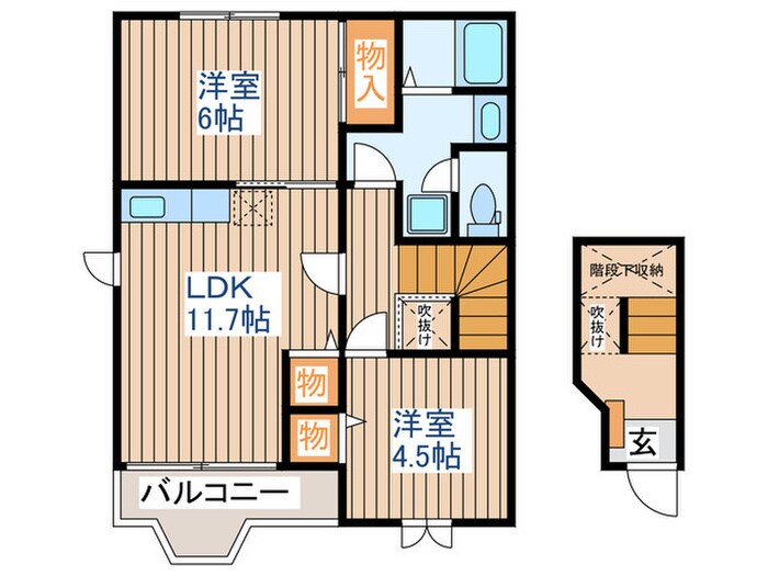 間取り図 クレスト－ルＺＥＮ