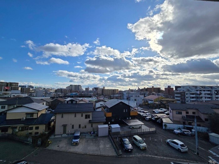 室内からの展望 コーポ砂押南