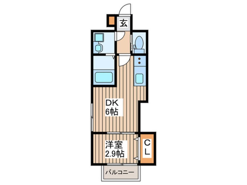 間取図 シェルグランデ原町