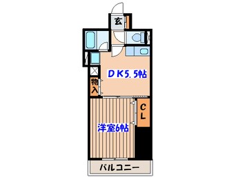 間取図 平和マンション北仙台