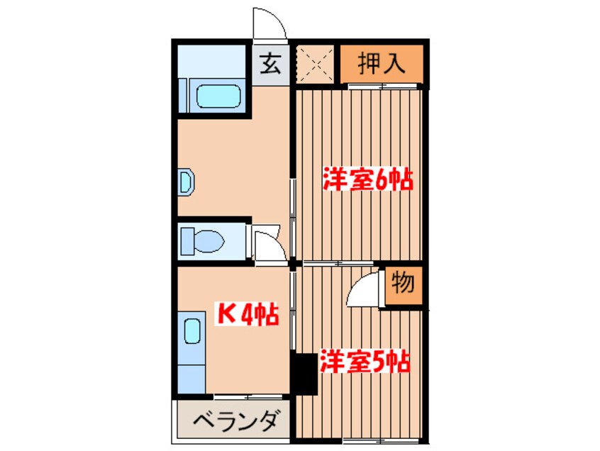 間取図 スズキビル