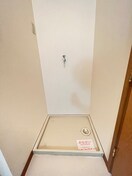 洗濯機置場 コーポクレストールⅢ