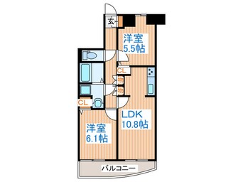 間取図 サンロード小松島（１０３）