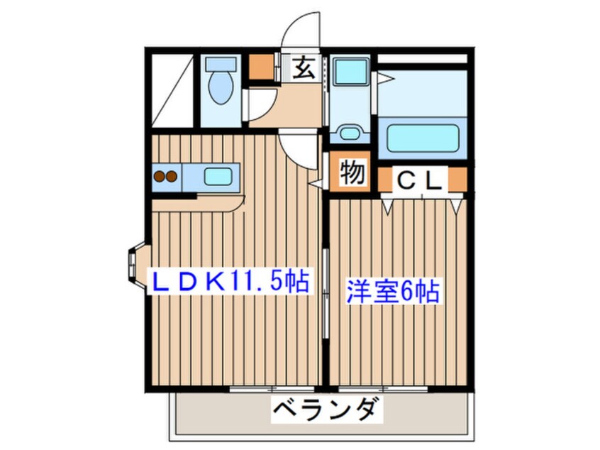 間取図 コージーコート五輪