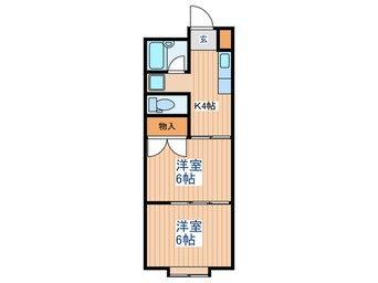 間取図 ホープシティ名取