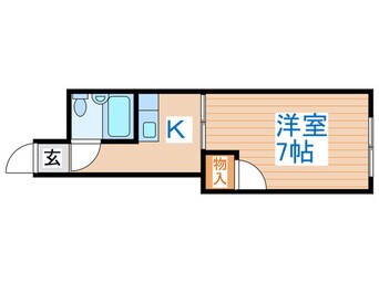 間取図 サンエイト穀町