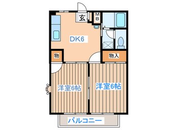 間取図 アーバンハイツタカハシ