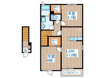 間取図 コンフォルト　サクラⅠ