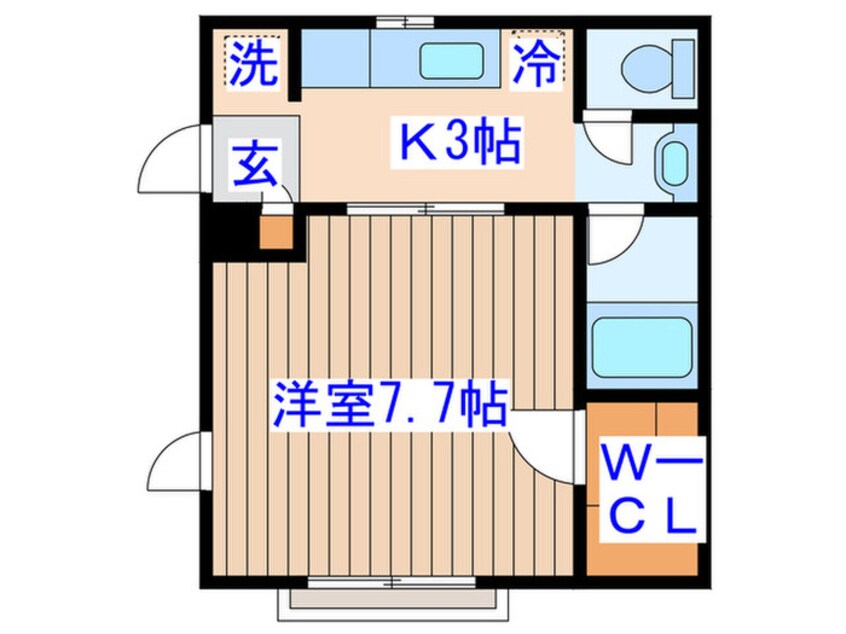 間取図 ブルーメン