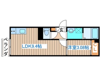 間取図 REGALESTスカイヒル銀杏町